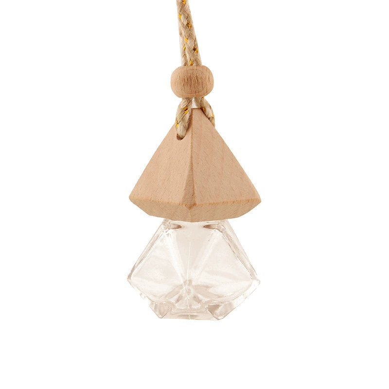 Transparent perfume, bottle, pendant for auto