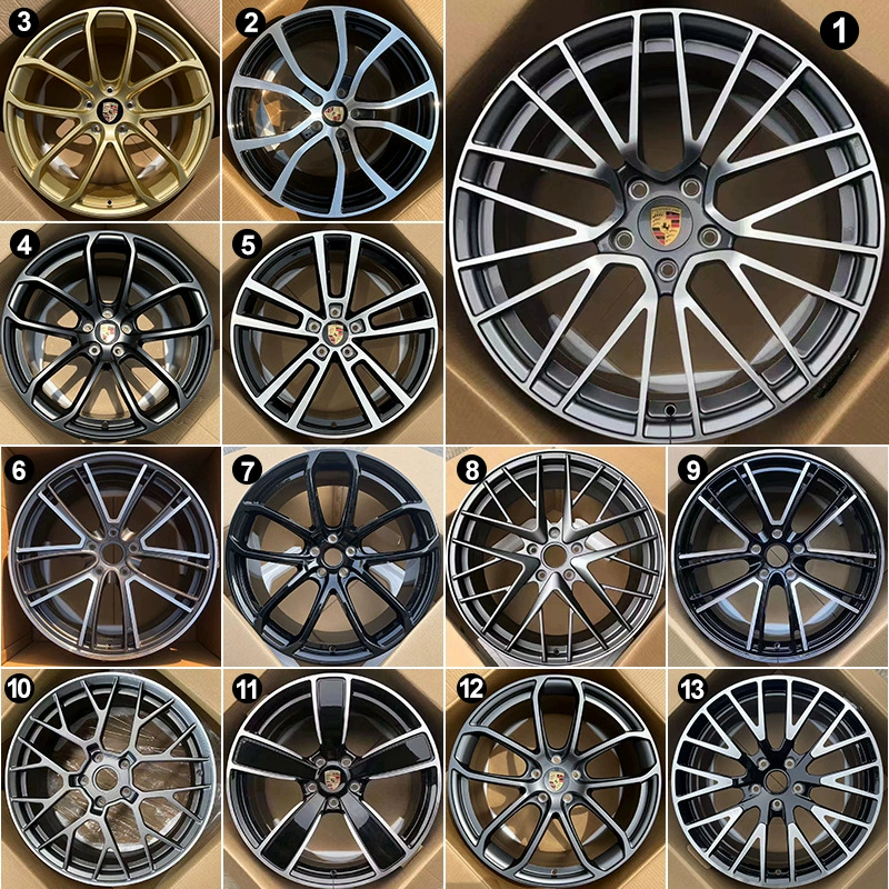 Подходит для 18/19/20/21/22-дюймовых Porsche Macan Cayenne Taycan Paramela 718 литьевые диски