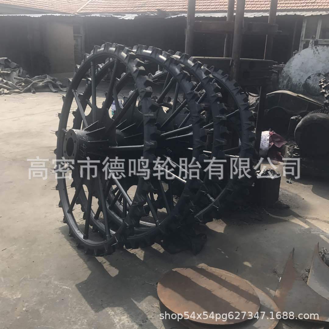 Cultivador Procesamiento de neumáticos por tamaño puede agregar cuello trasplanter, batidor de pesticidas