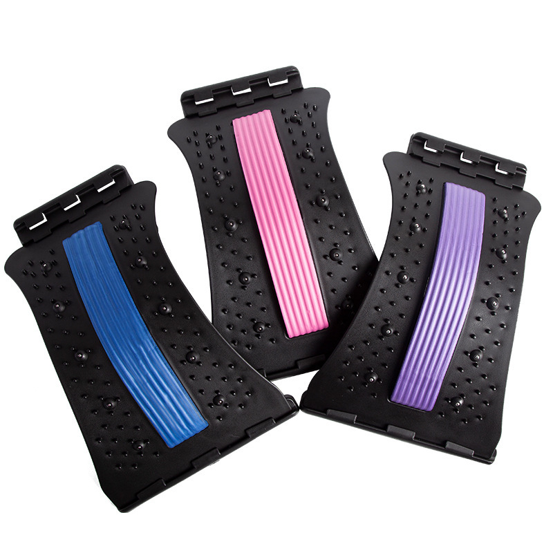 Lumbar disc traction device, lumbar spine corrector, waist strain curved stretch reliever, yoga spine stretch