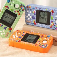 俄罗斯方块游游机大屏老式怀旧款儿童益智掌上游戏机开发智力玩具