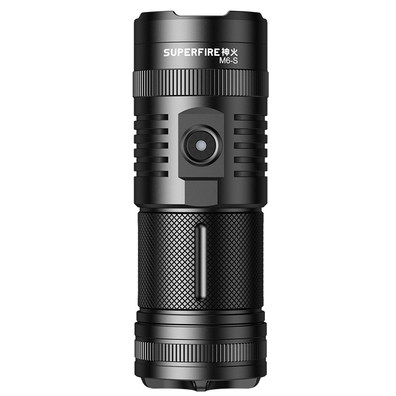 Shenhuo M6 linterna de luz fuerte 45W multifunción recargable LED resalte tiro largo al aire libre impermeable reflector al por mayor