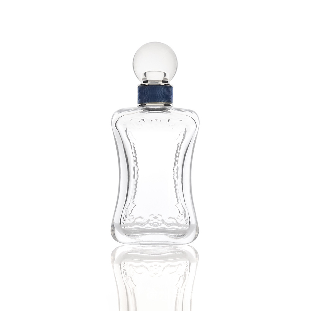 Comercio Exterior explosivo botella vacía de perfume transparente de bayoneta de cintura pequeña botella vacía de vidrio Mary 's Fragrance en el mismo modelo image 6