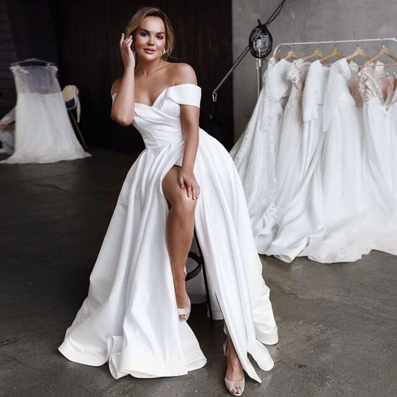 Amazon AliExpress Independent Station Foreign Trade Elegant Plus Fat Ball Sexy Split Homecoming Evening Dress Amazon AliExpress Independent Station Foreign Trade Elegant Plus Fat Ball Sexy Split Homecoming Evening Dress