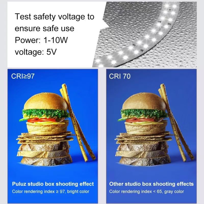 Led ışık küçük stüdyo 25CM fotoğraf aksesuarları yumuşak ışık kutusu natürmort fotoğraf masası mini katlanabilir ışık kutusu