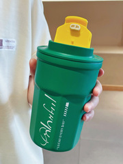 可印製LOGO高顏值可口咖啡杯保溫杯316不鏽鋼便攜隨行可樂水杯子