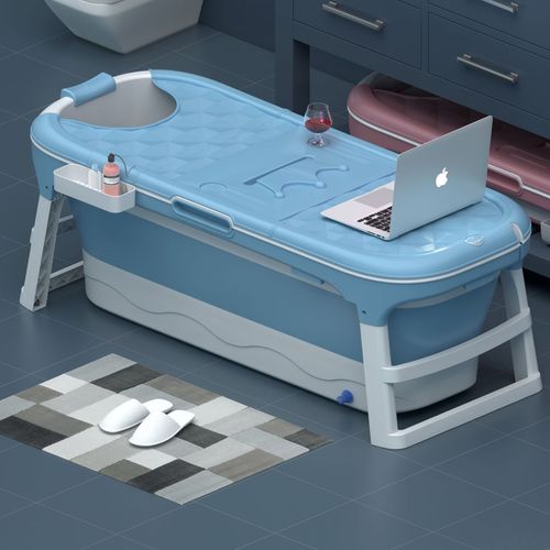Folding Bathtub Adult Large Shower Tub Infant Swimming Tub Children's Bath Tub
