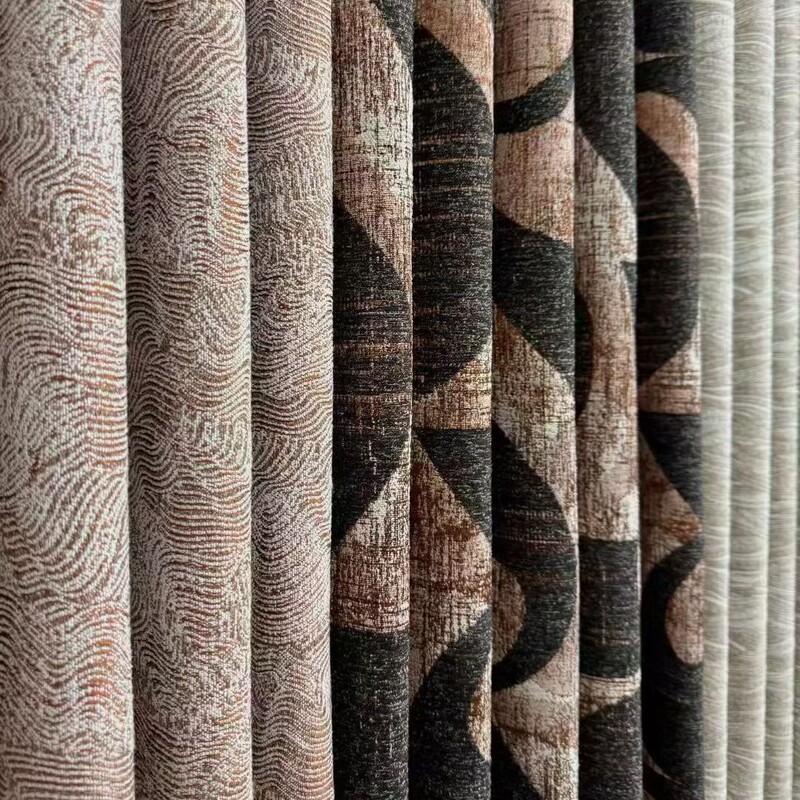 Simple and Elegant French Designer Style High-End Cotton and Linen Yarn-Dyed Curtain Samples, Multiple Series and Styles, Pillowcase Fabric Factory Simple and Elegant French Designer Style High-End Cotton and Linen Yarn-Dyed Curtain Samples, Multiple Series and Styles, Pillowcase Fabric Factory