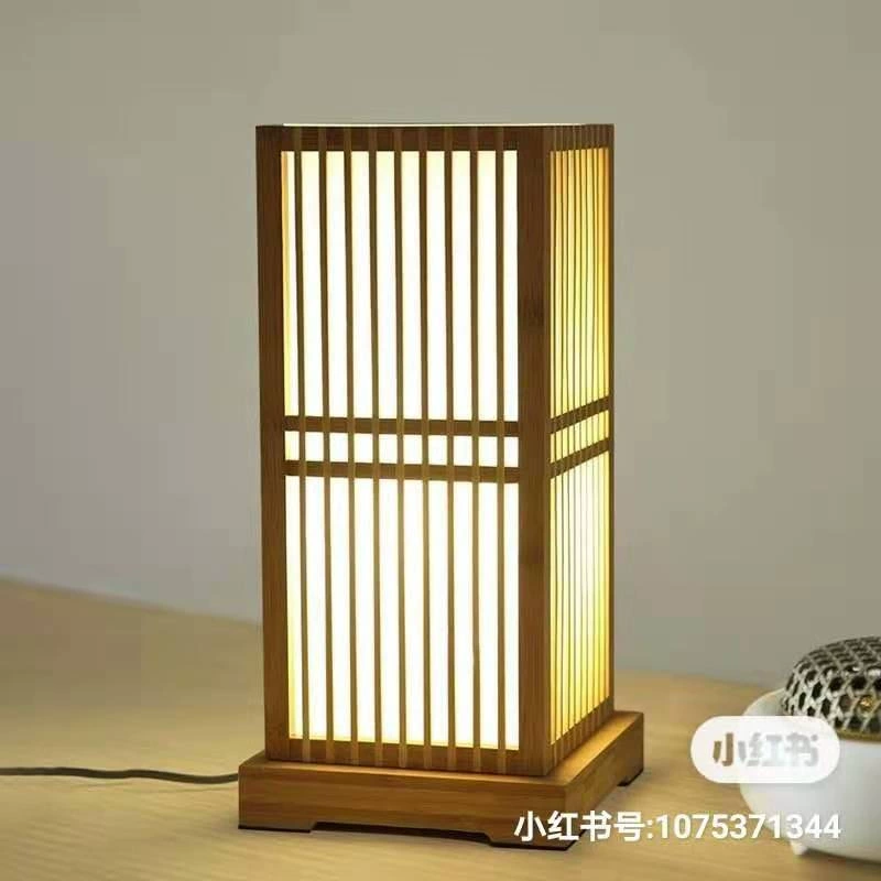 Japanese table lamp, lantern for bed, decorations, floor lamp