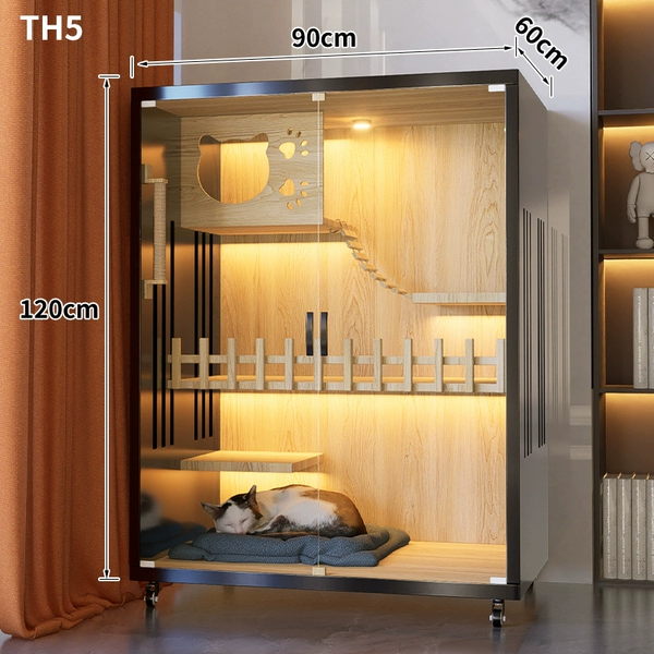 TH5 log color 90x60x120cm [Lonely Villa]