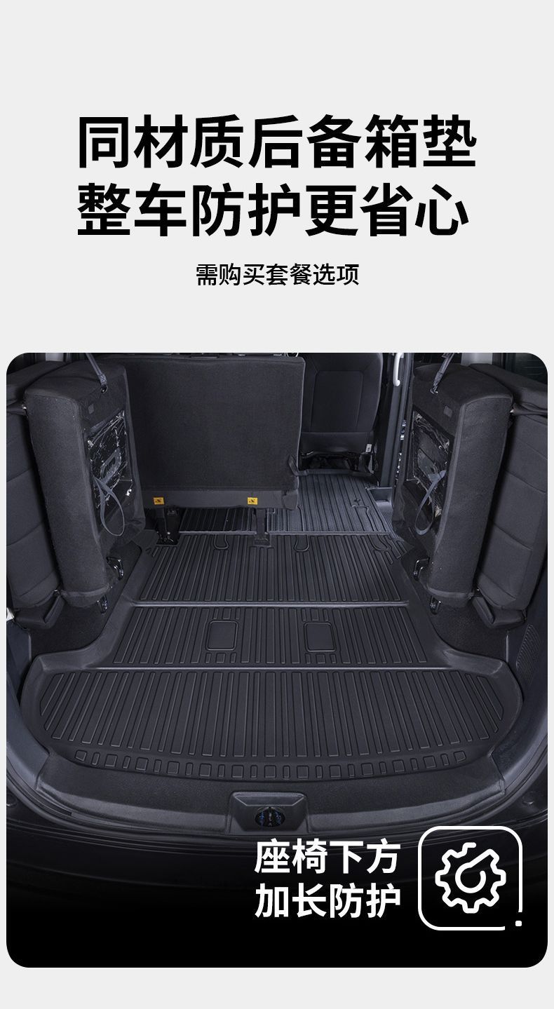 Suitable for Jac Refine M3 Floor Mats Surrounding Refine M3 Interior Accessories Tpe Car Floor Mats Trunk Mats