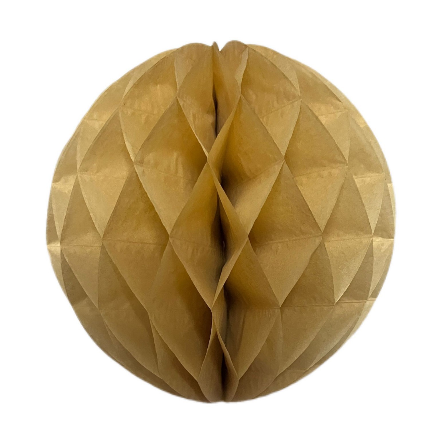 종이 벌집 공 - 카키색