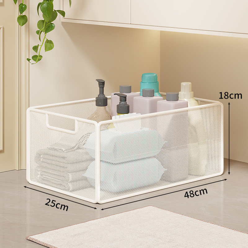 Carrito Cesta para Ropa Sucia de Hierro, Móvil, para Baño