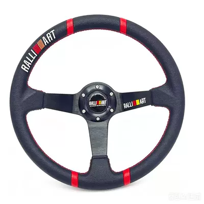 14inch Ralliart Car Modified Deep Steering wheel - ralli