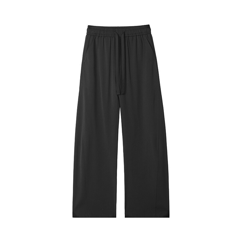 Schmale Herren-Herbsthose mit lockerem Fall, trendige, lässige Freizeithose mit weitem Bein für einen entspannten Look_voghion.com
