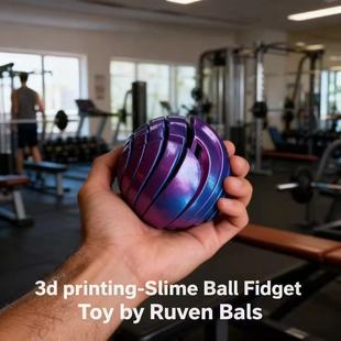 �羳����Slime Ball Fidget Toy 3D��ӡ�p�����D��≺��������l