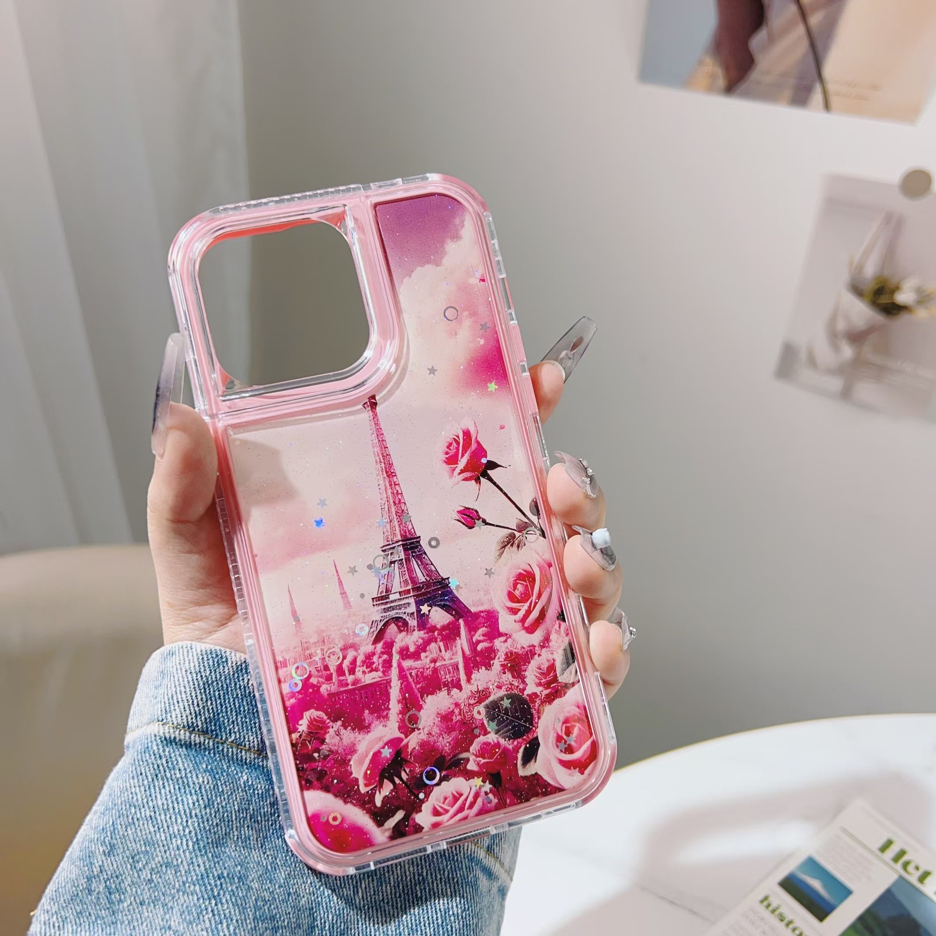 Cross-Border Wholesale Suitable for Zte Axon 50 Mobile Phone Case Tower Painted Printing Balde A55 Oil Spray Protective Cover