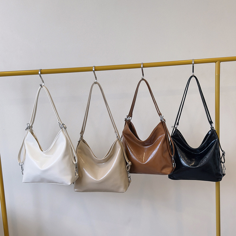 Franse schoudertas dames grote capaciteit trendy shopper tas_voghion.com