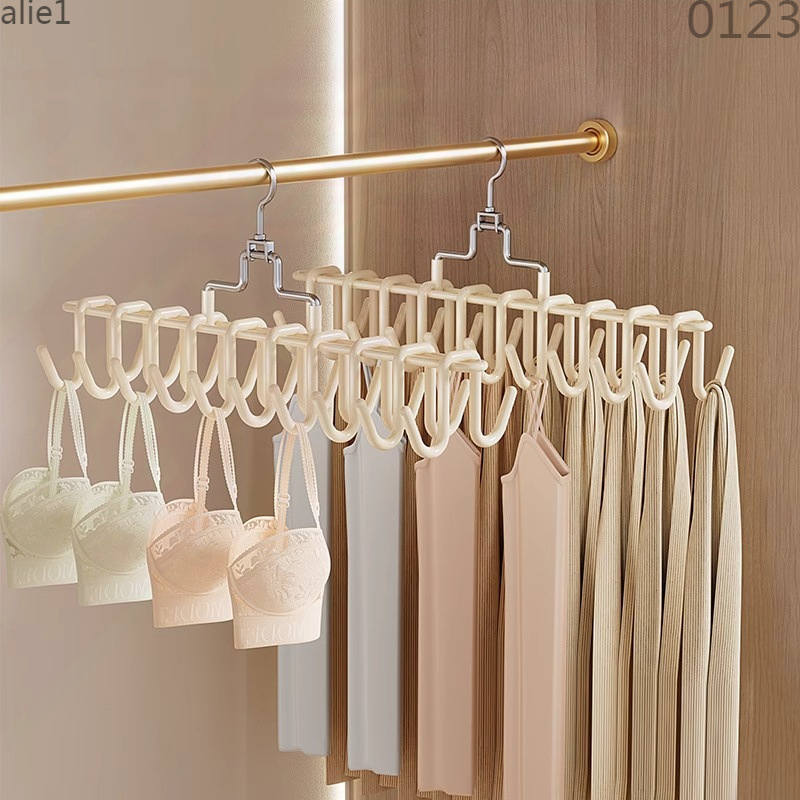 Underwear Hanger for Home Use, Multifunctional Dormitory Hanger with One Hook for Multiple Garments, Suitable for Storing Vests and Camisoles
