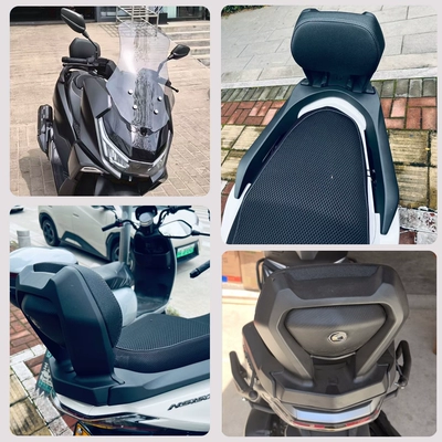 Integrated Backrest Modification Part, Motorcycle tail