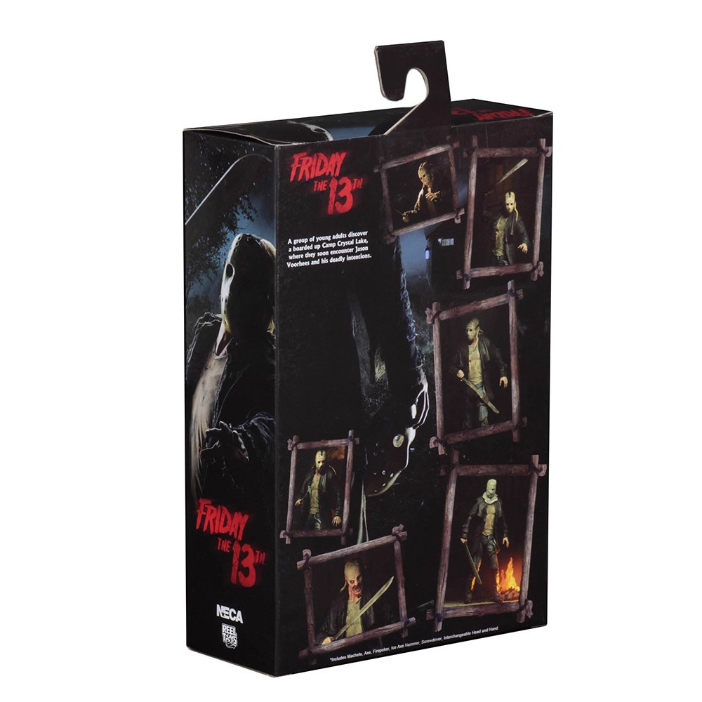NECA Black Friday 13th 2009 Jason Deluxe 7 pulgadas modelo de mano móvil