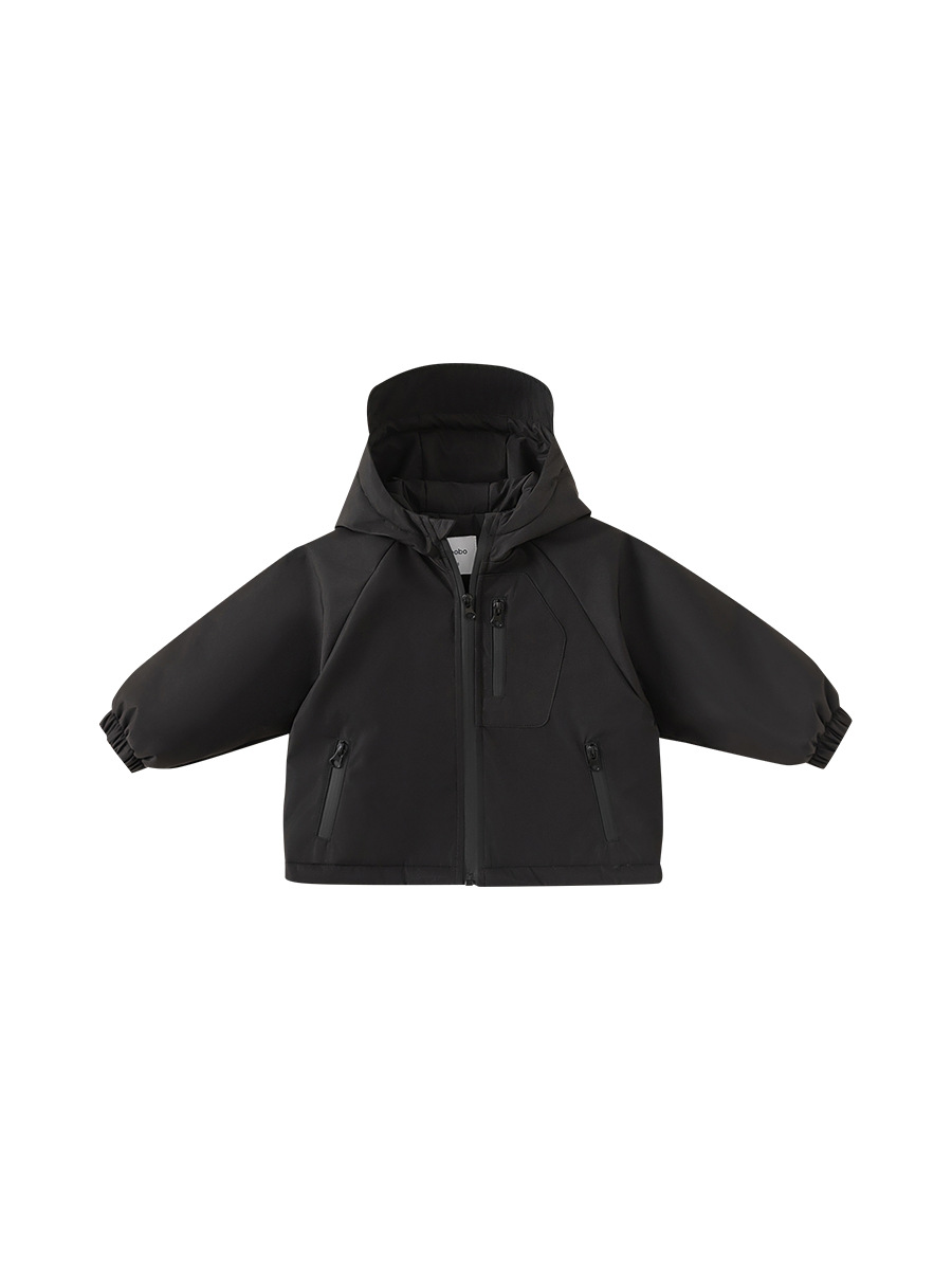 Yoobao ropa infantil chaqueta de niño otoño invierno engrosado invierno niño chaqueta de invierno niños con capuchón Cardigan