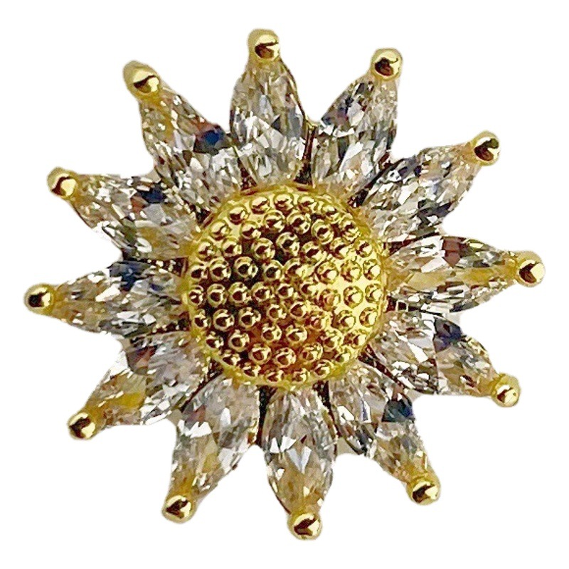 Cardigan pin hebilla japonés lindo ropa fija broche decorativo mujer anti-exposición hebilla artefacto Escote de alta gama de lujo