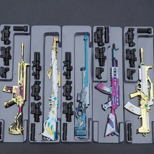 �^�ش��Ӛ���ƽ���AWM416M24AKM QBZ98K M249Ƥ�w����耳׿�ģ��