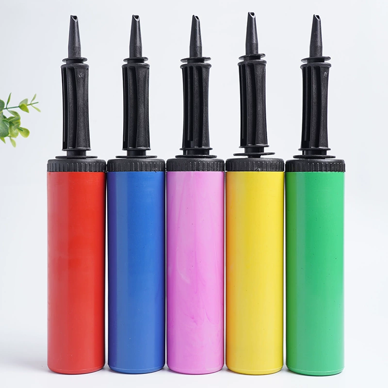 28CM ручной толчок надувной цилиндр двунаправленный надувной насос портативный наклонный дом большой воздушный шар насос завод оптом