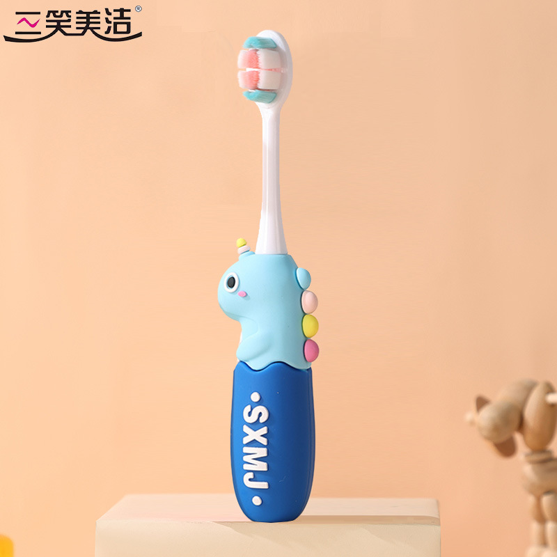 605 산샤오 메이지에 어린이 칫솔 (블루)