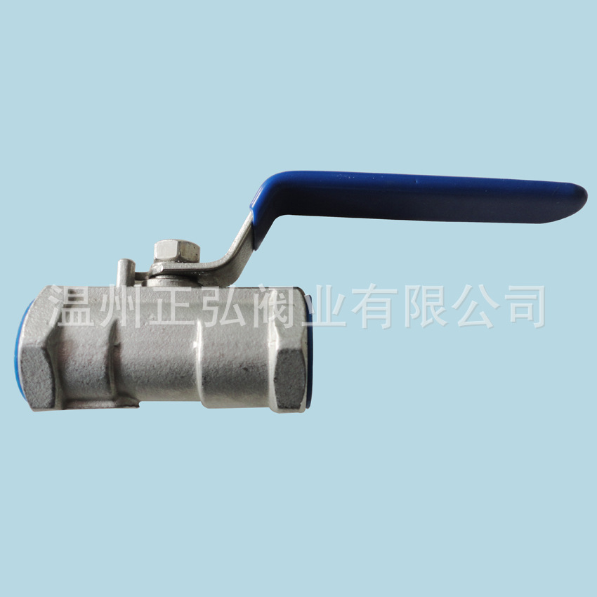 Q11F-16P不锈钢一片式球阀 1/4内螺纹球阀 1000WOG单片式阀门