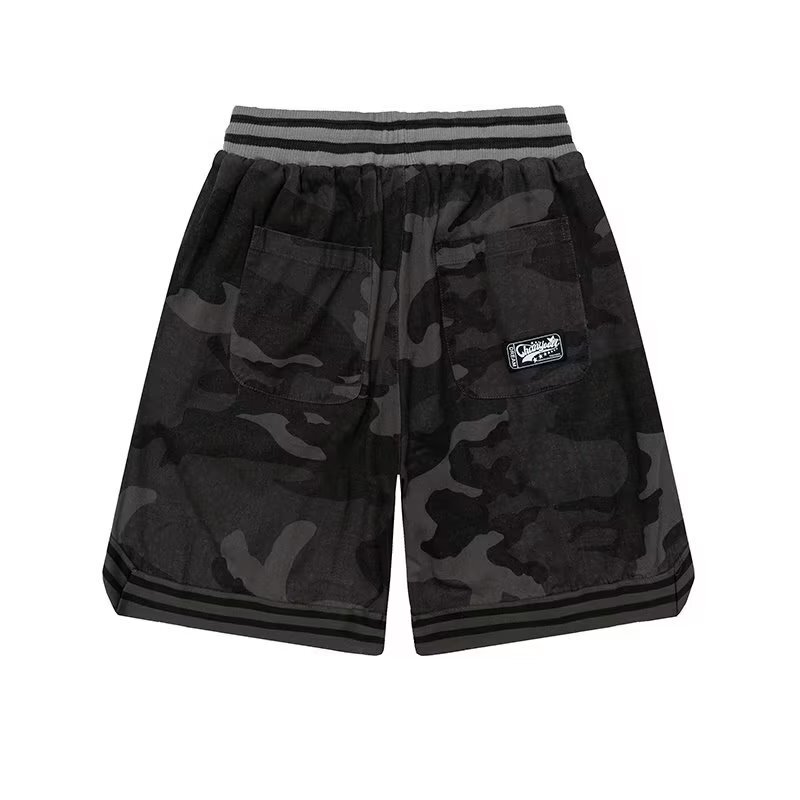 American Retro Camouflage Work Shorts for Women 2026 Summer New Heavy Embroidery Five-Point Pants Sports Basketball Pants Trendy American Retro Camouflage Work Shorts for Women 2026 Summer New Heavy Embroidery Five-Point Pants Sports Basketball Pants Trendy