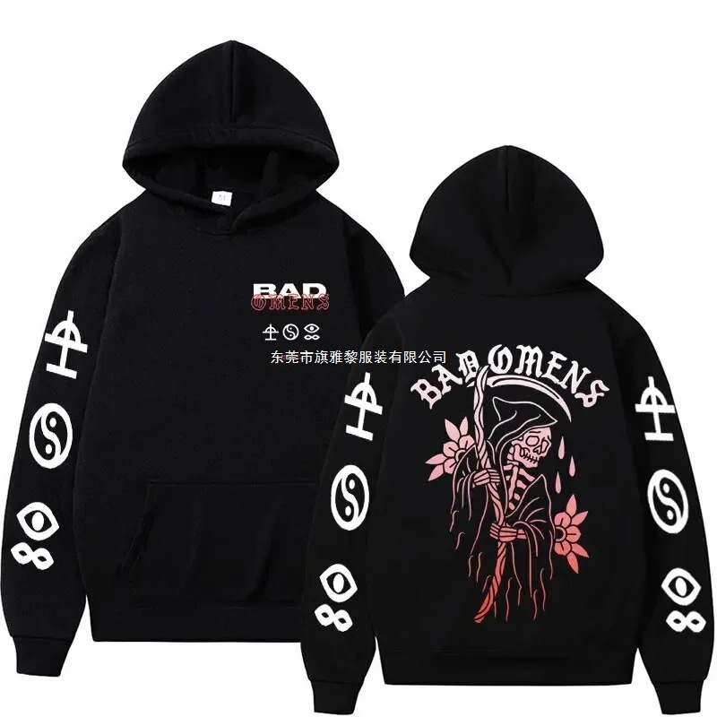 2023 Concrete Eternal Journey Hooded Sweatshirt Unisex Harajuku Hip Hop Gothic Sports Shirt Men's Casual Hoodie 2023 Concrete Eternal Journey Hooded Sweatshirt Unisex Harajuku Hip Hop Gothic Sports Shirt Men's Casual Hoodie