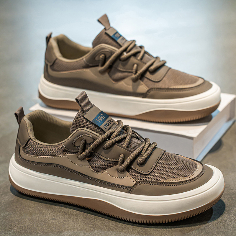 Zapatos Deportivos para Hombre, Verano 2026, Nuevos, Versátiles, Transpirables, con Malla, Antideslizantes, Suela Suave, Casuales