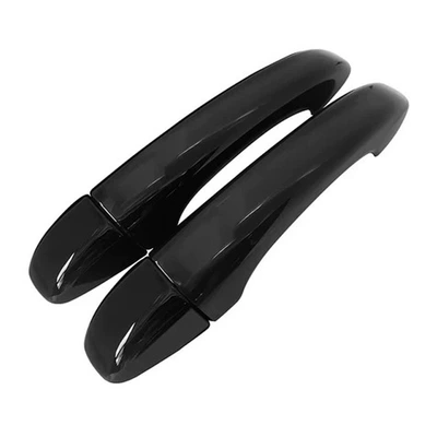 Decorative Door Bowl Handle – Other Automotive Exterior Supplies - two-doors-without-holes-bright-black