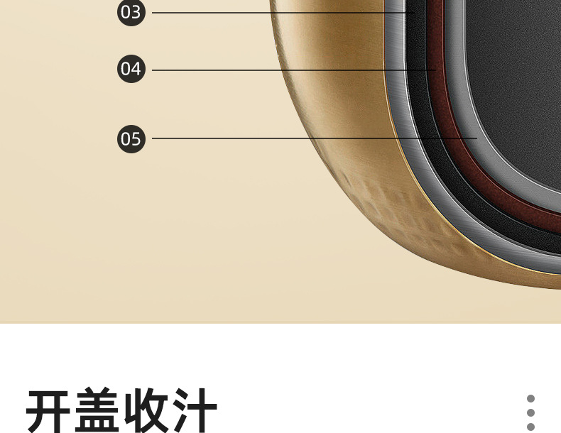 焦亚gioia多功能2.5L压力锅迷你触控电饭煲智能电炖锅详情8