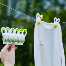 夹子晾衣服固定夹紧家用内衣晒被子大夹子无痕防风塑料小夹晾衣夹