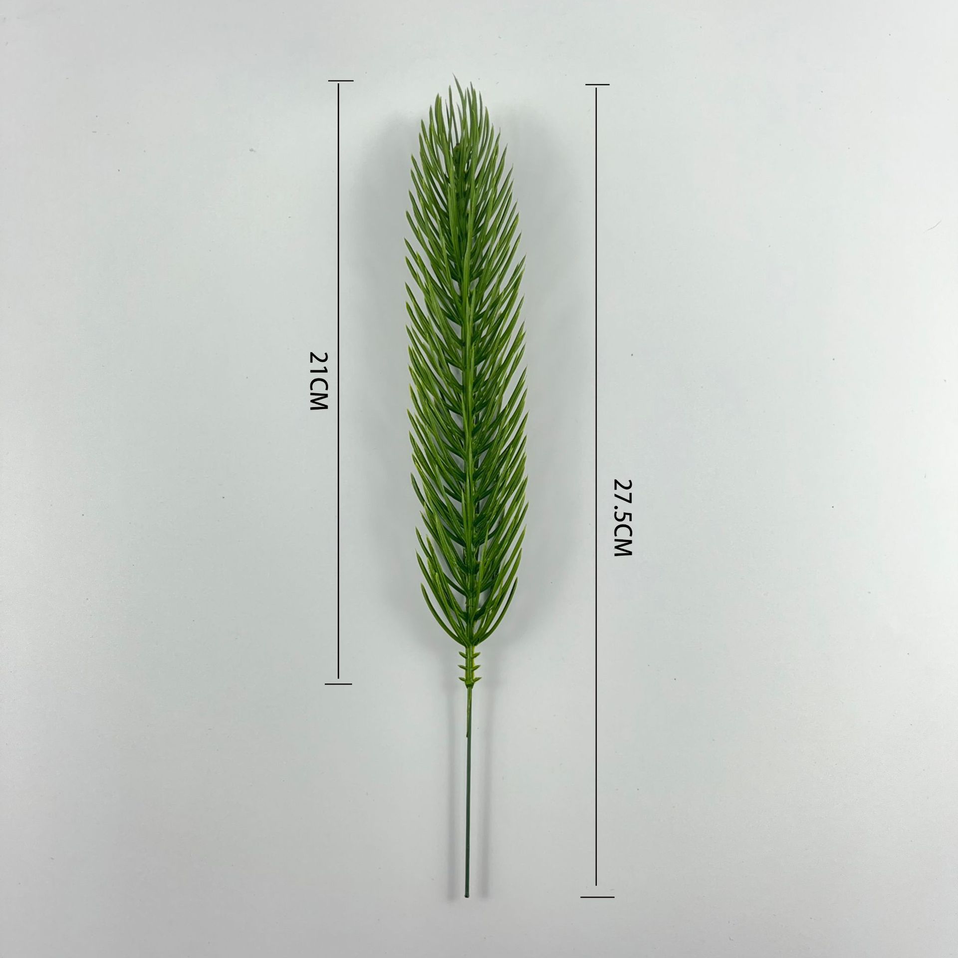 3 차원 원형 소나무 바늘-분말 없음