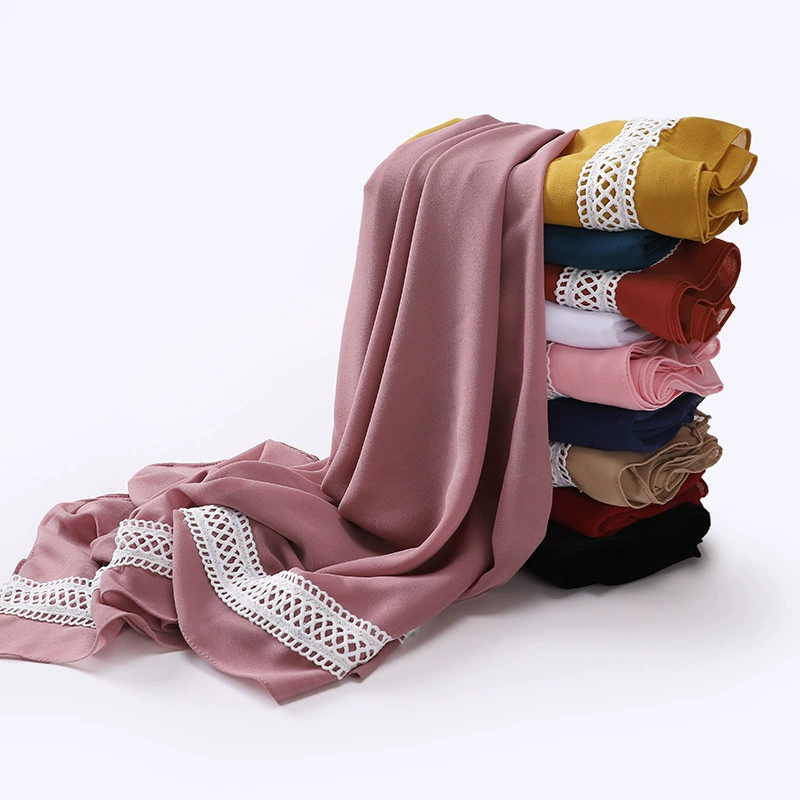 Шифоновые кружевные fashionable шарф, материал, кружевное платье, из Малайзии