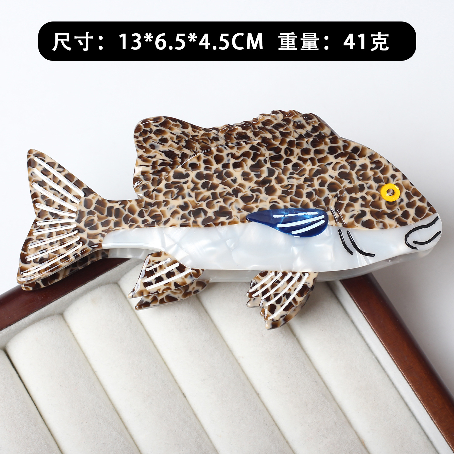 Nueva serie de animales marinos pinza de agarre de ácido acético pinza de pelo de diseño de nicho pinza de tiburón de foca animal al por mayor transfronterizo femenino