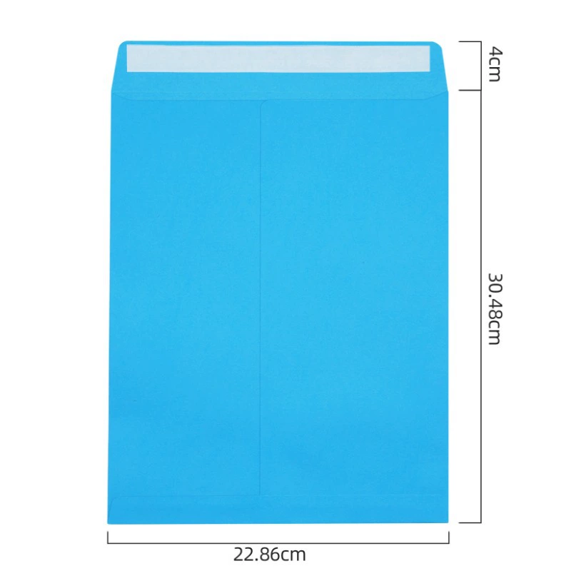 Amazon 9*12 Color Mail Envelope Chinese Large Self-adhesive Document Envelope Bag Malani Envelope Customized