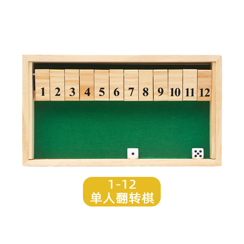 Ajedrez multifacético para niños Ajedrez de cuatro lados Barra de dados Juego de mesa de madera Juego de mesa interactivo entre padres e hijos