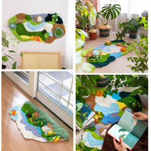 DIY�ֹ�̦�\��̺���ϰ�ë����ᘹ������b �����|��̺���҃��b�Ʒ