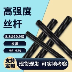 高強度ネジ、黒染め全ネジ、10.9級ネジ、12.9級ネジ、8.8級スタッドの卸売在庫あり