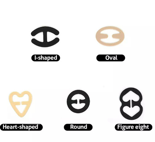 8-shaped bra non-slip buckle bra shoulder strap adjustment slip-free bra strap back cross invisible accessories