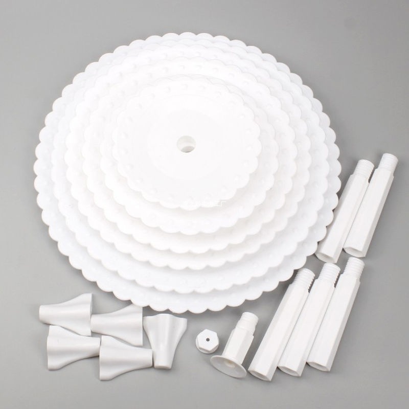 三四56层婚庆蛋糕盘架子多层生日蛋糕塑料展示架甜品台聚会点心架