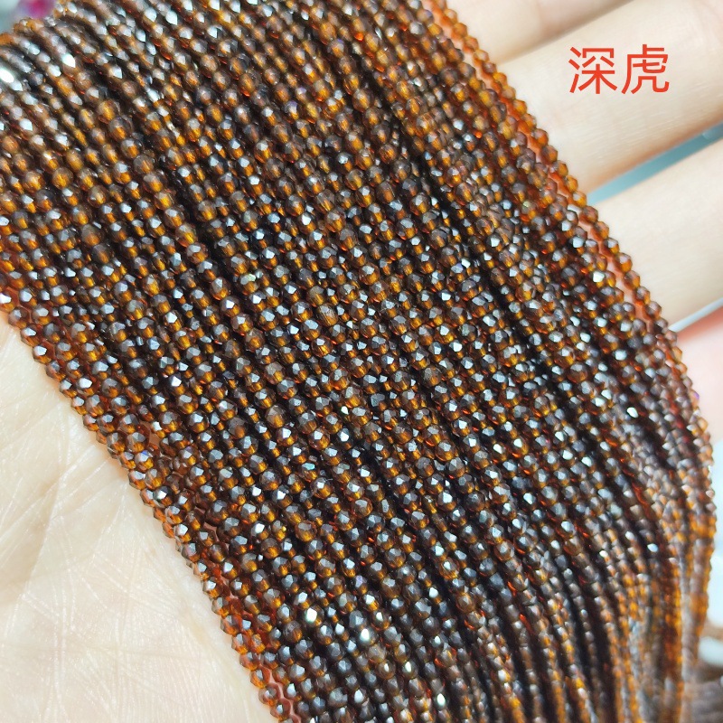 Hilo de algodón aguja súper pequeña Perla de cristal encadenada cuentas vidriadas DIY accesorios de ropa hechos a mano pulsera collar cuentas dispersas accesorios
