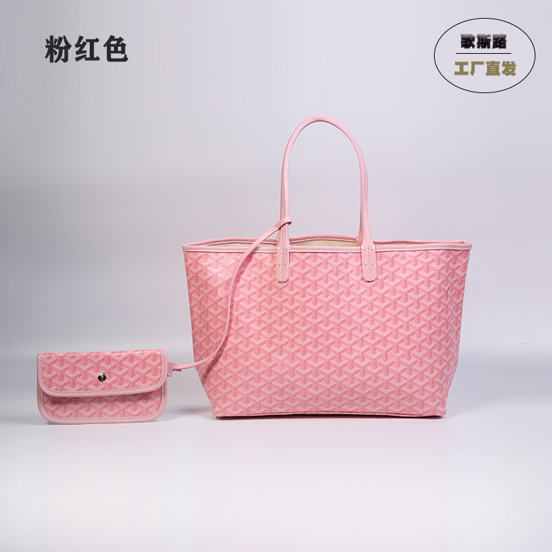 2023 nuevo perro diente bolsa de hombro portátil de lona de cuero bolsa de compras de gran capacidad carta de Las Mujeres cesta de verduras bolsa