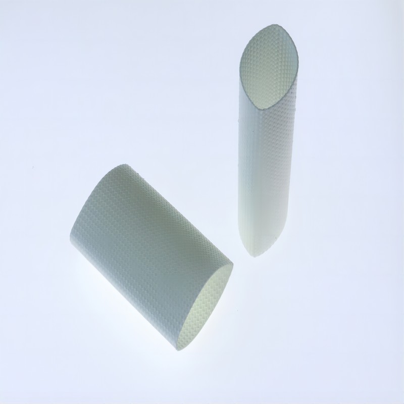 耐高温600-800度白色玻璃纤维特殊处理纤维管高温脱蜡管