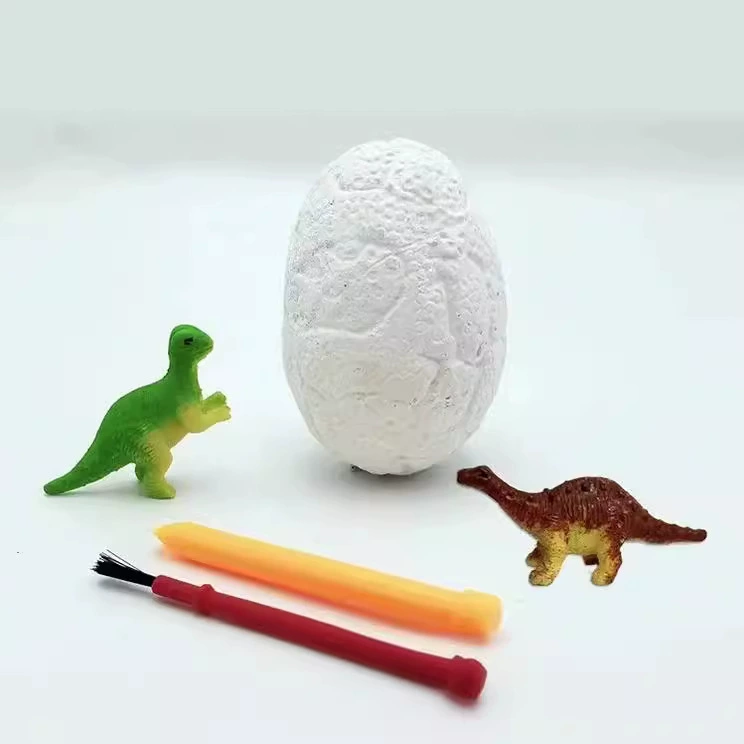 Археологическая игрушка, динозавр, DIY, археологические раскопки, окаменелость, с камнем, русалка, детский handmade diy